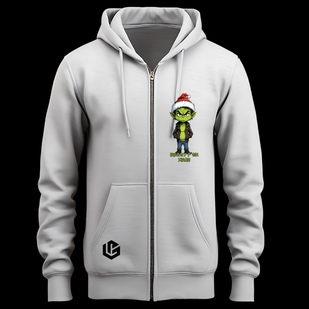 Sweatjacke "Grinch Steff" designed by LottaLaVida