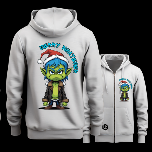 Sweatjacke "Grinch Blue" designed by LottaLaVida