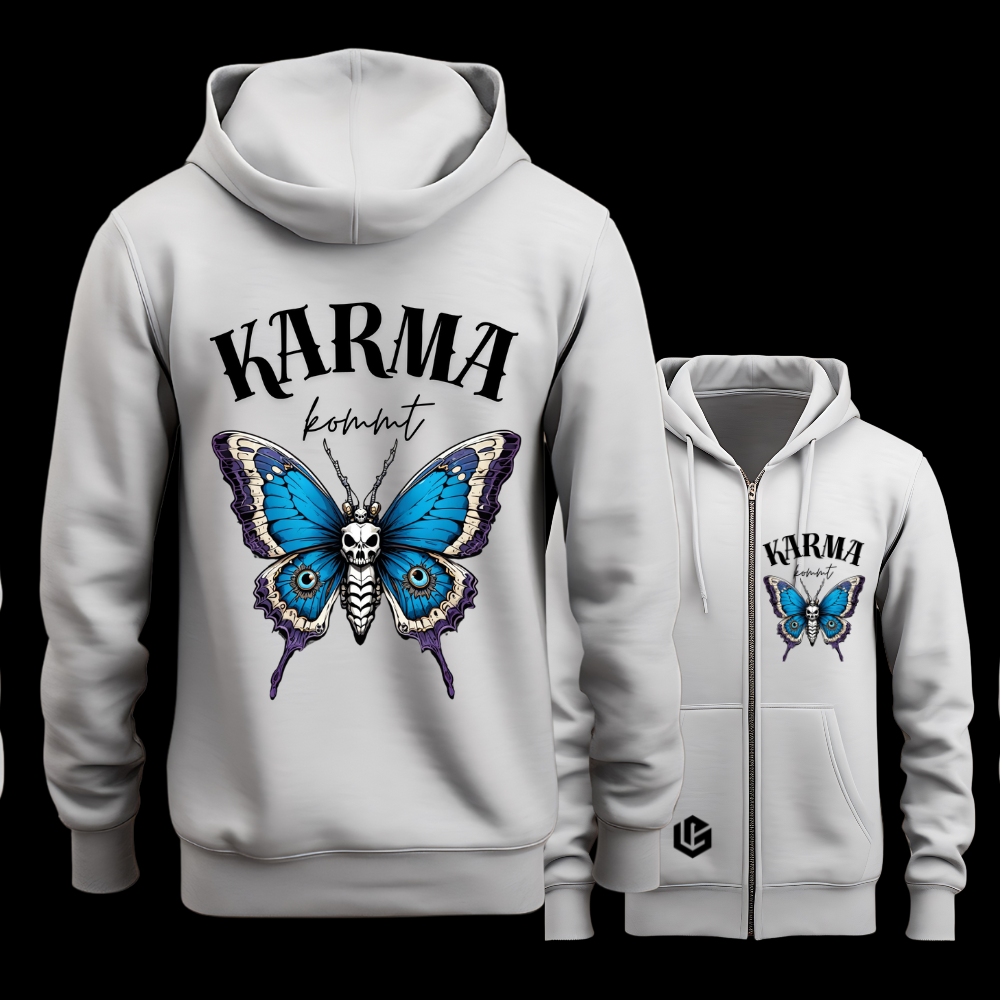 Sweatjacke "Karma I" designed by LottaLaVida