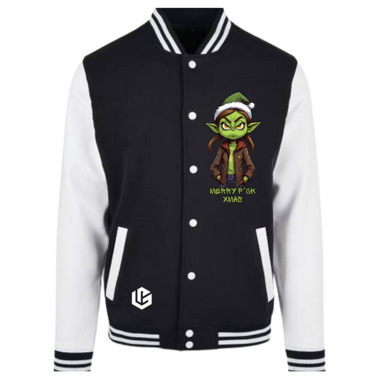 Collegejacke "Grinch Dinchen" designed by LottaLaVida