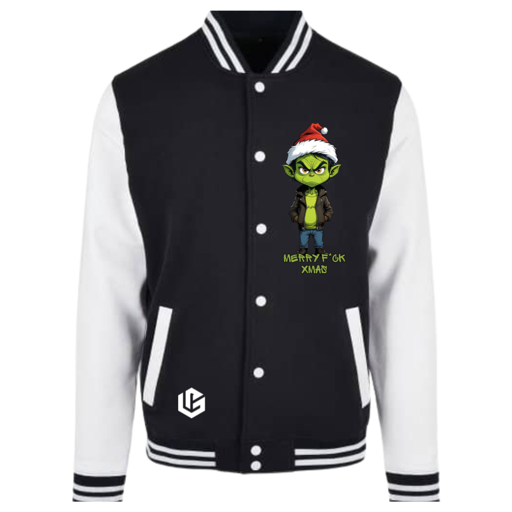 Collegejacke "Grinch Steff" designed by LottaLaVida