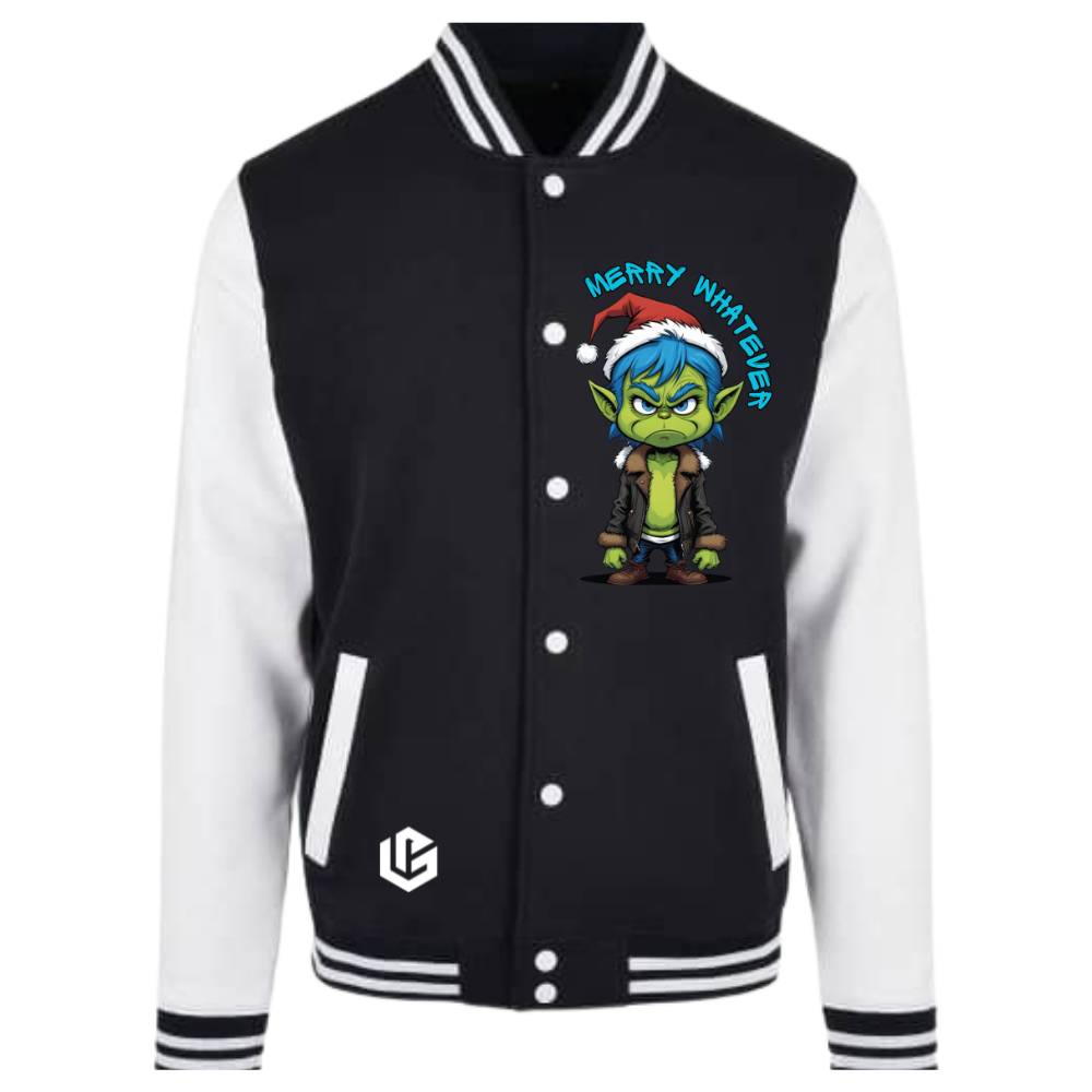 Collegejacke "Grinch Blue" designed by LottaLaVida