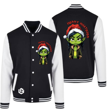 Collegejacke "Grinch Franka" designed by LottaLaVida