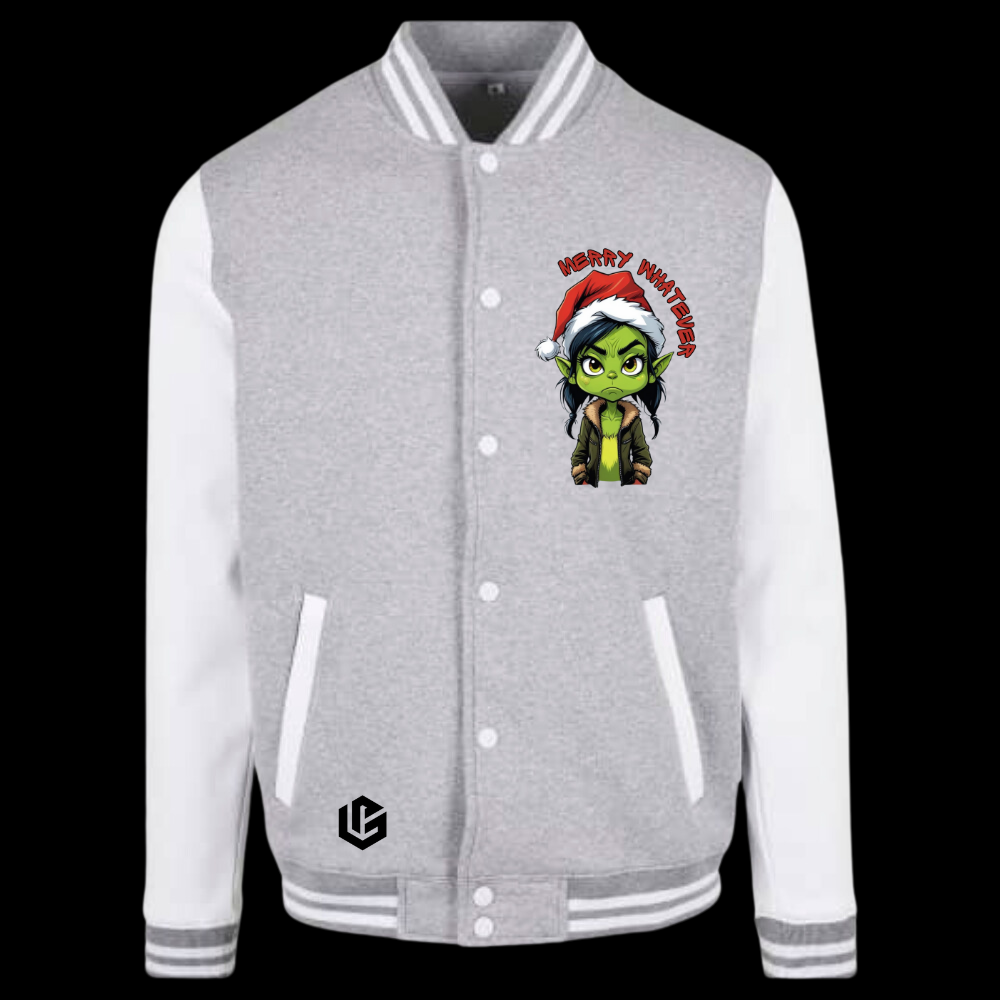 Collegejacke "Grinch Franka" designed by LottaLaVida