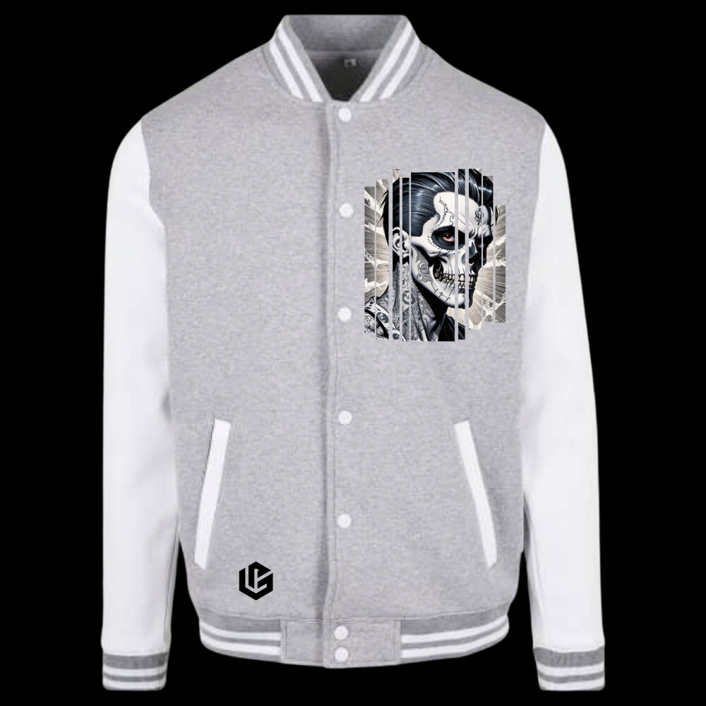 Collegejacke "Skull-Loki" designed by LottaLaVida