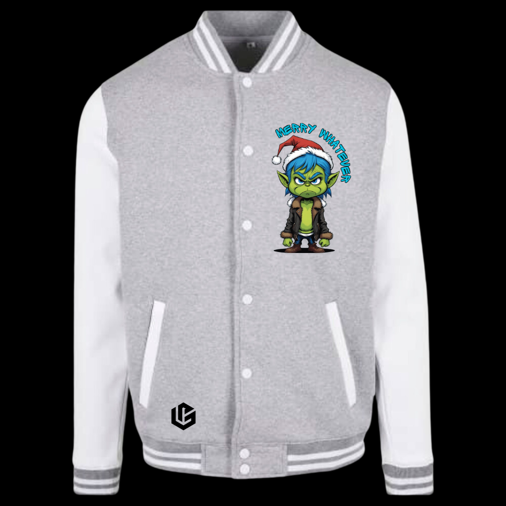 Collegejacke "Grinch Blue" designed by LottaLaVida