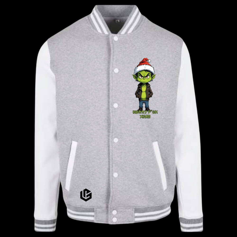 Collegejacke "Grinch Steff" designed by LottaLaVida