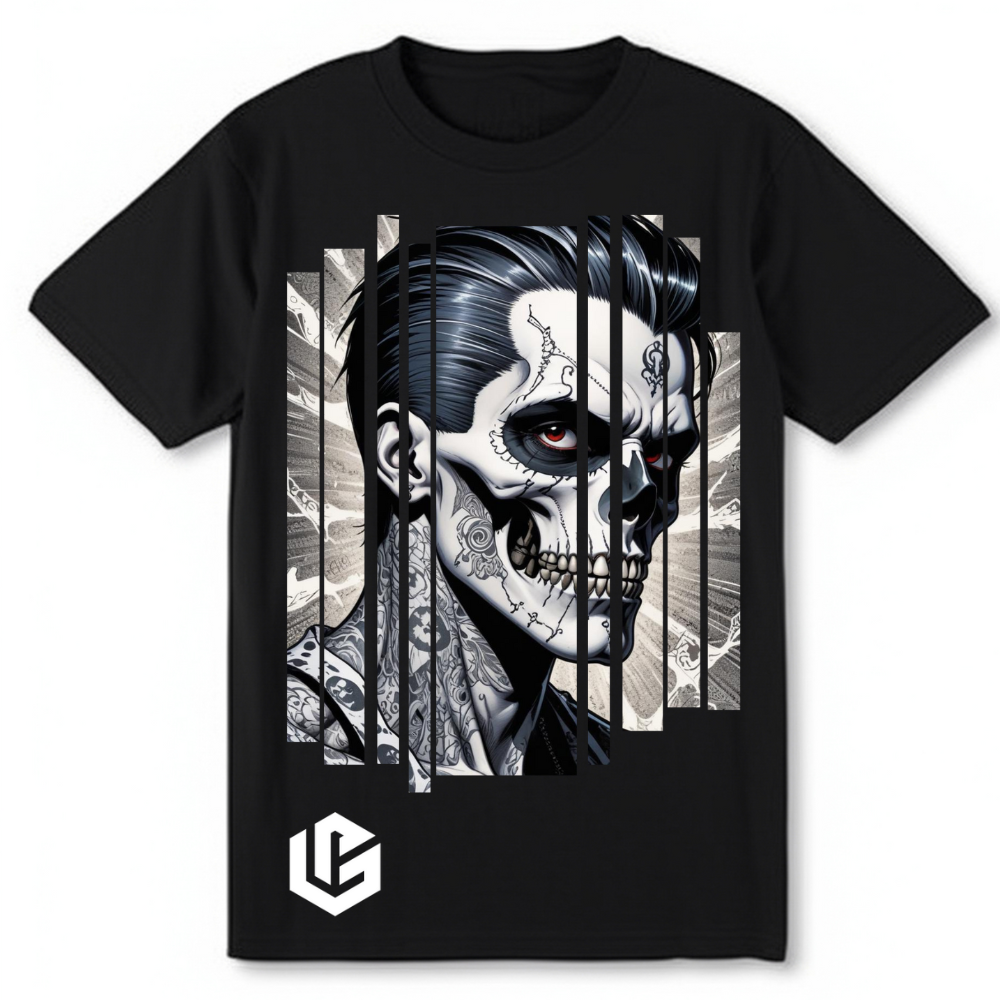 T-Shirt "Skull-Loki" designed by LottaLaVida