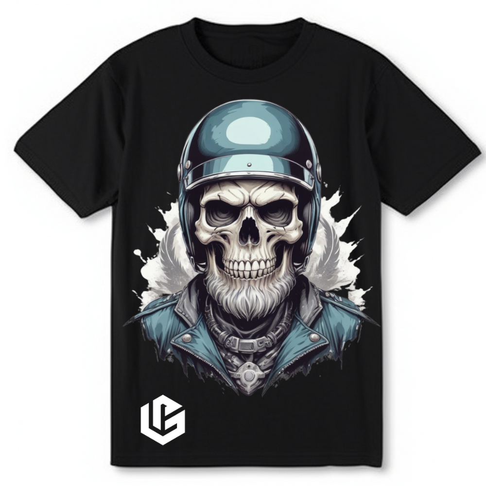 T-Shirt "Skull-MenI" designed by LottaLaVida