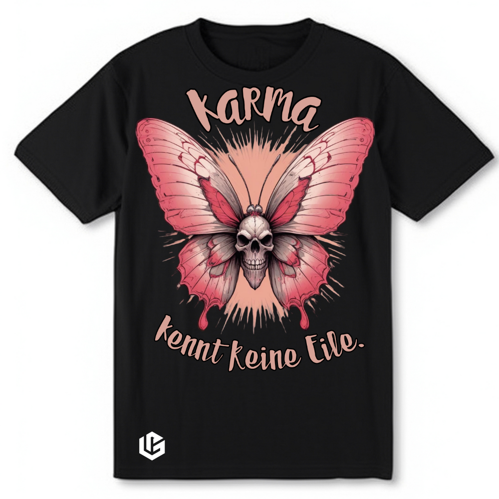 T-Shirt "Karma , keine Eile" designed by LottaLaVida