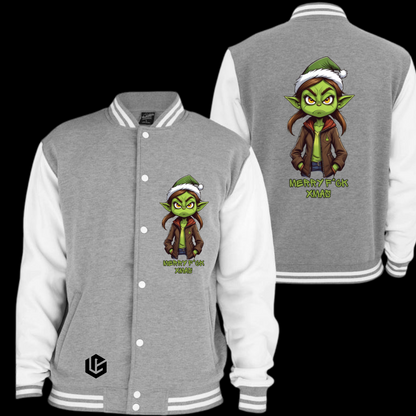 Collegejacke "Grinch Dinchen" designed by LottaLaVida