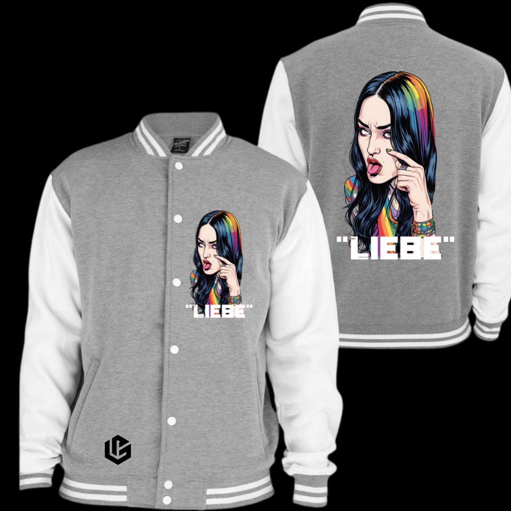 Collegejacke "Liebe" designed by LottaLaVida