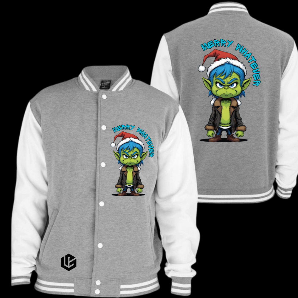 Collegejacke "Grinch Blue" designed by LottaLaVida