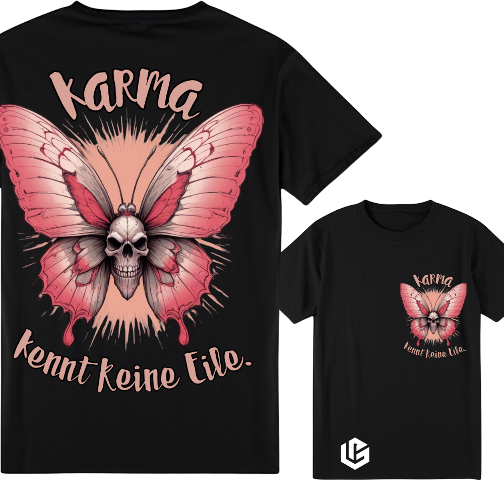 T-Shirt "Karma , keine Eile" designed by LottaLaVida