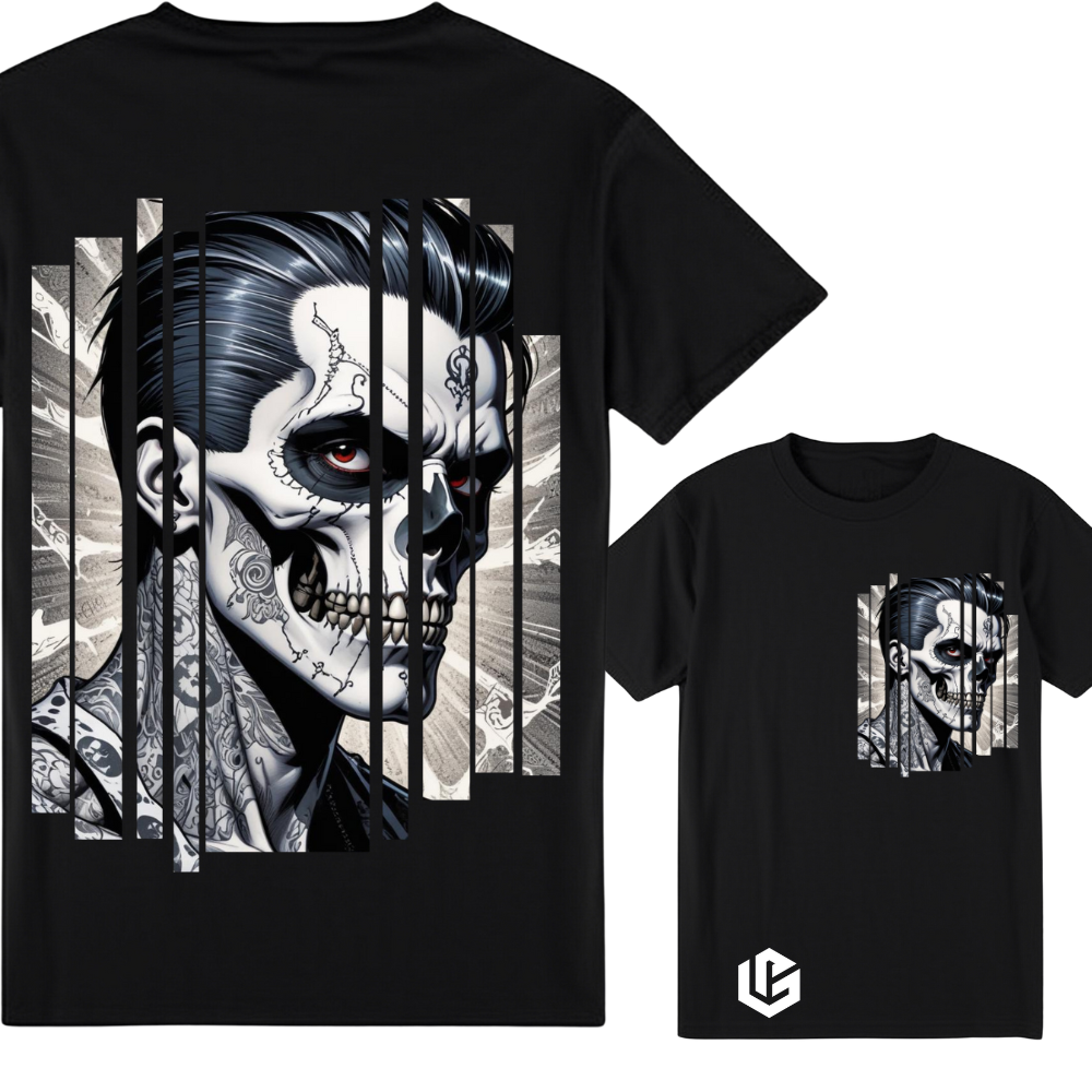 T-Shirt "Skull-Loki" designed by LottaLaVida