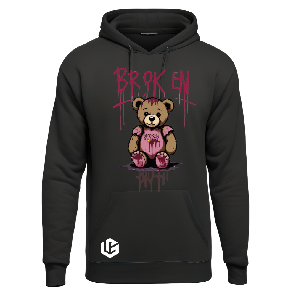 Hoodie "Broken" designed by LottaLaVida