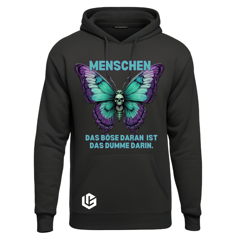 Hoodie "Menschen" designed by LottaLaVida