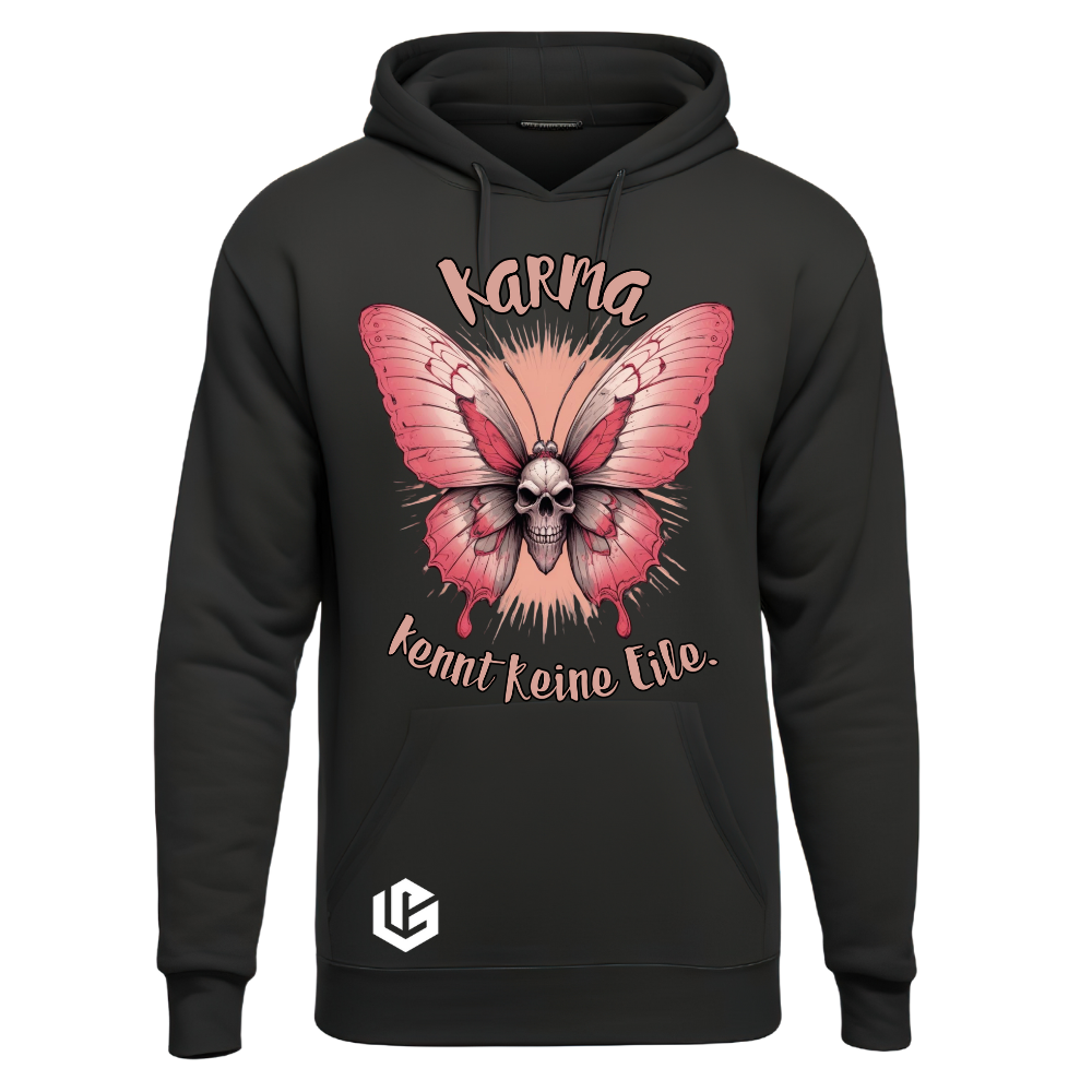 Hoodie "Karma, keine Eile " designed by LottaLaVida