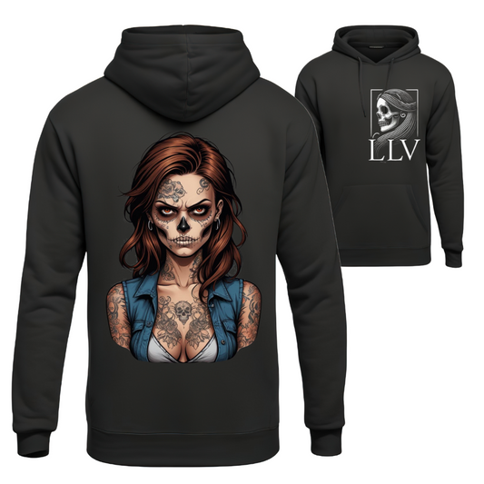 Laro Hoodie "Skull" designed by LottaLaVida