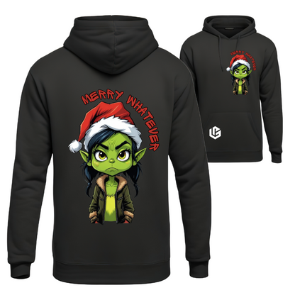 Hoodie "Grinch Franka" designed by LottaLaVida