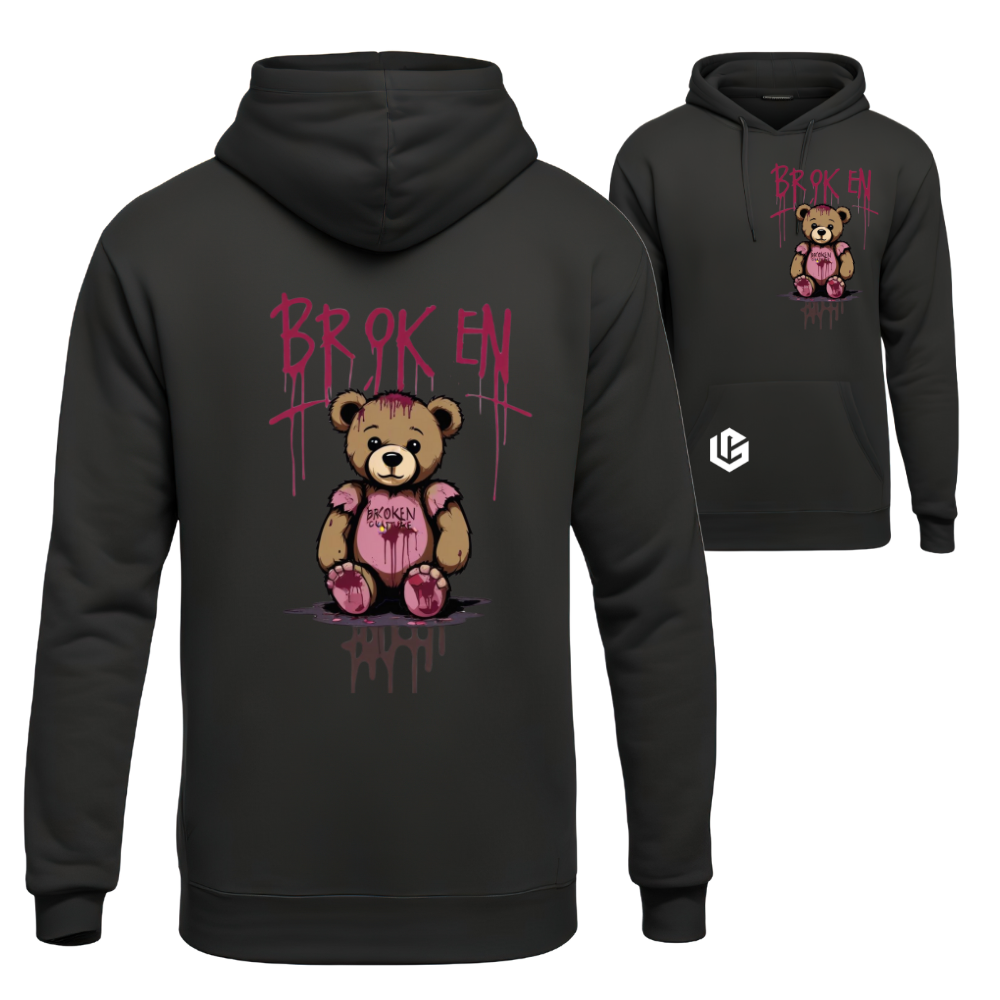 Hoodie "Broken" designed by LottaLaVida