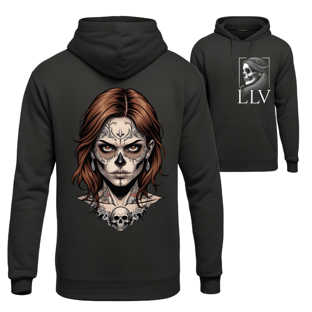 Lari Hoodie "Skull" designed by LottaLaVida