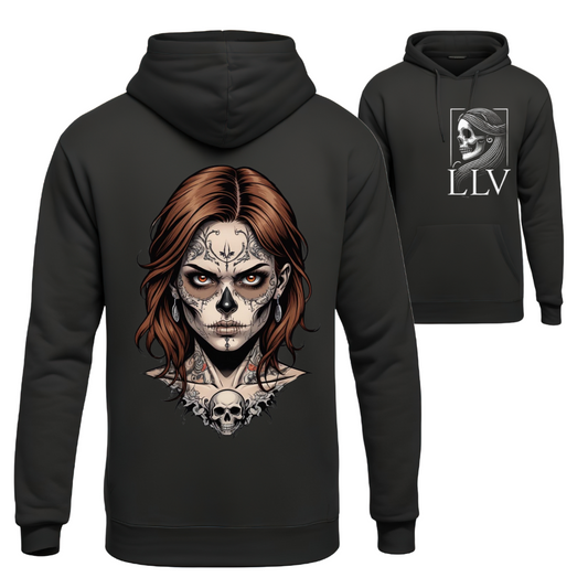 Lari Hoodie "Skull" designed by LottaLaVida