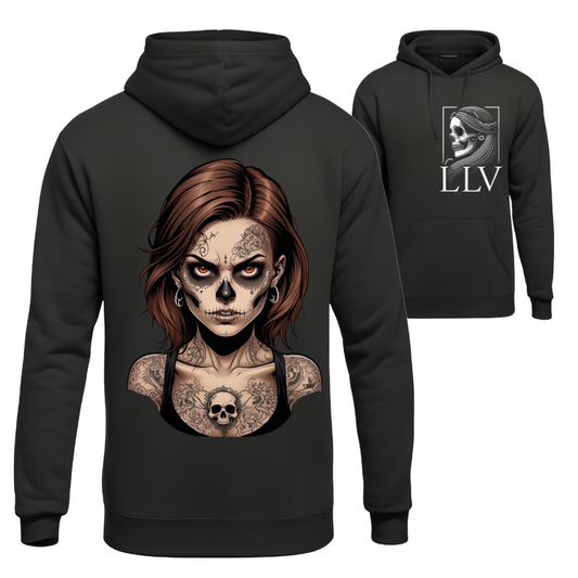 Laru Hoodie "Skull" designed by LottaLaVida