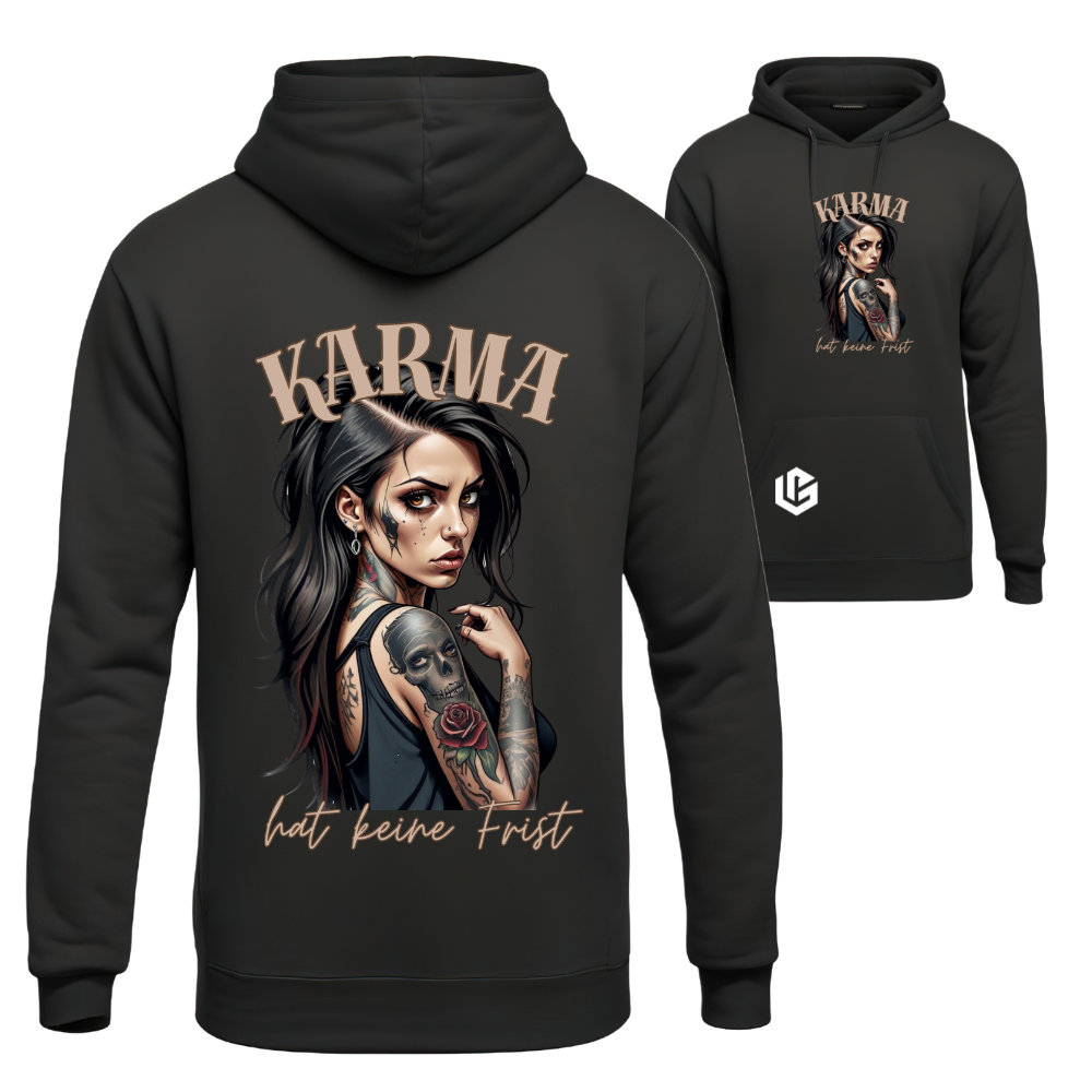 Hoodie "Karma" designed by LottaLaVida