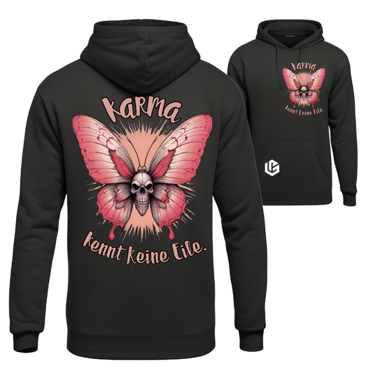 Hoodie "Karma, keine Eile " designed by LottaLaVida