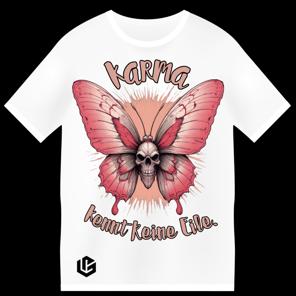 T-Shirt "Karma , keine Eile" designed by LottaLaVida