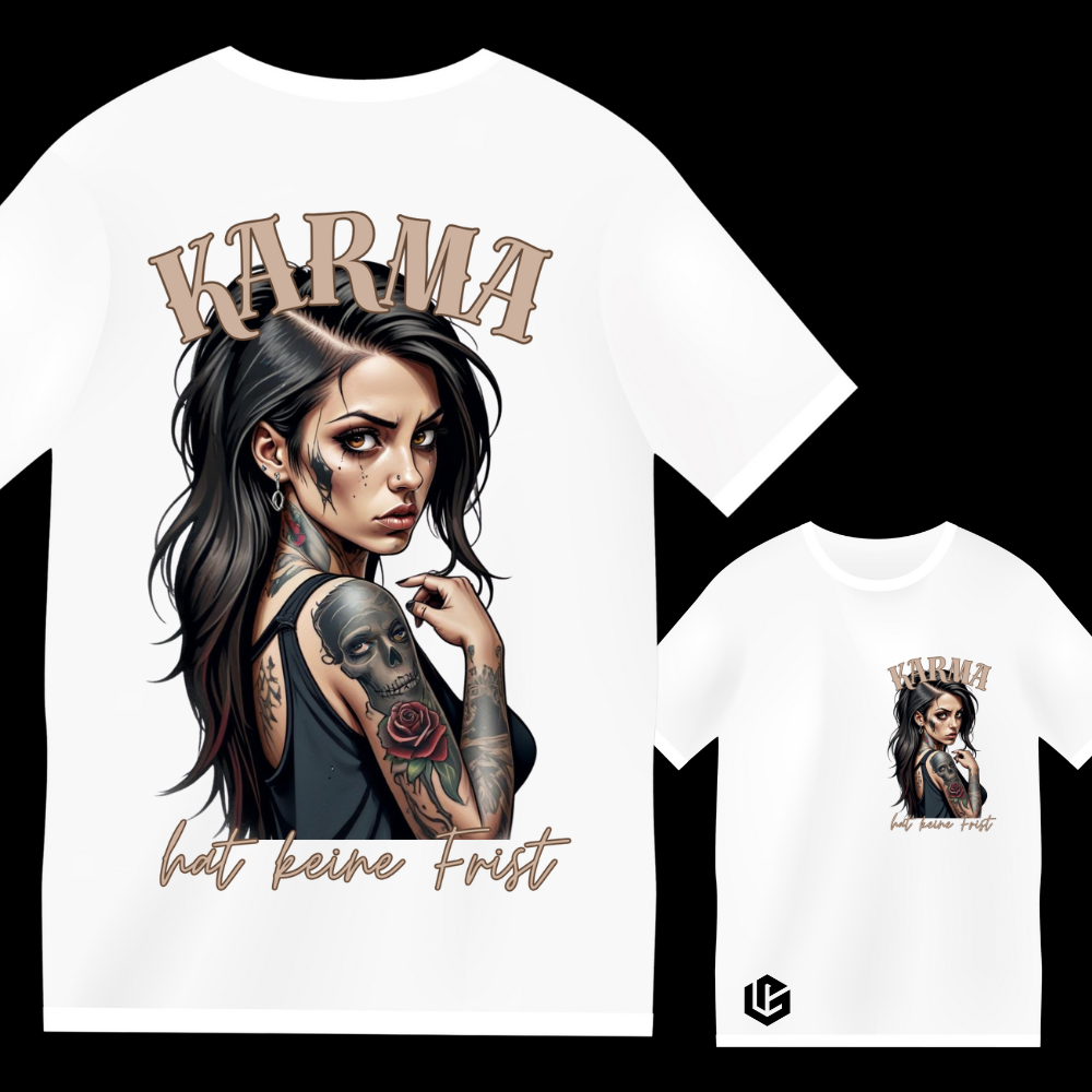 T-Shirt "Karma " designed by LottaLaVida