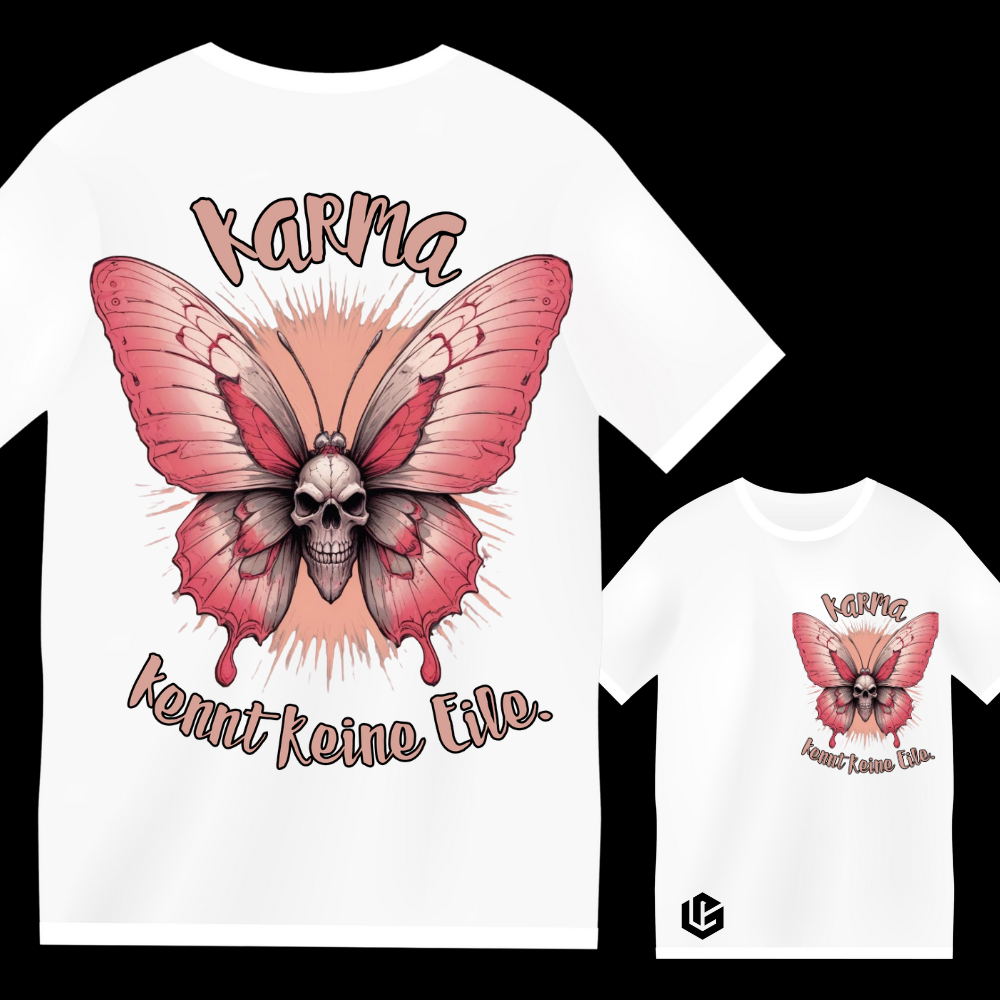 T-Shirt "Karma , keine Eile" designed by LottaLaVida