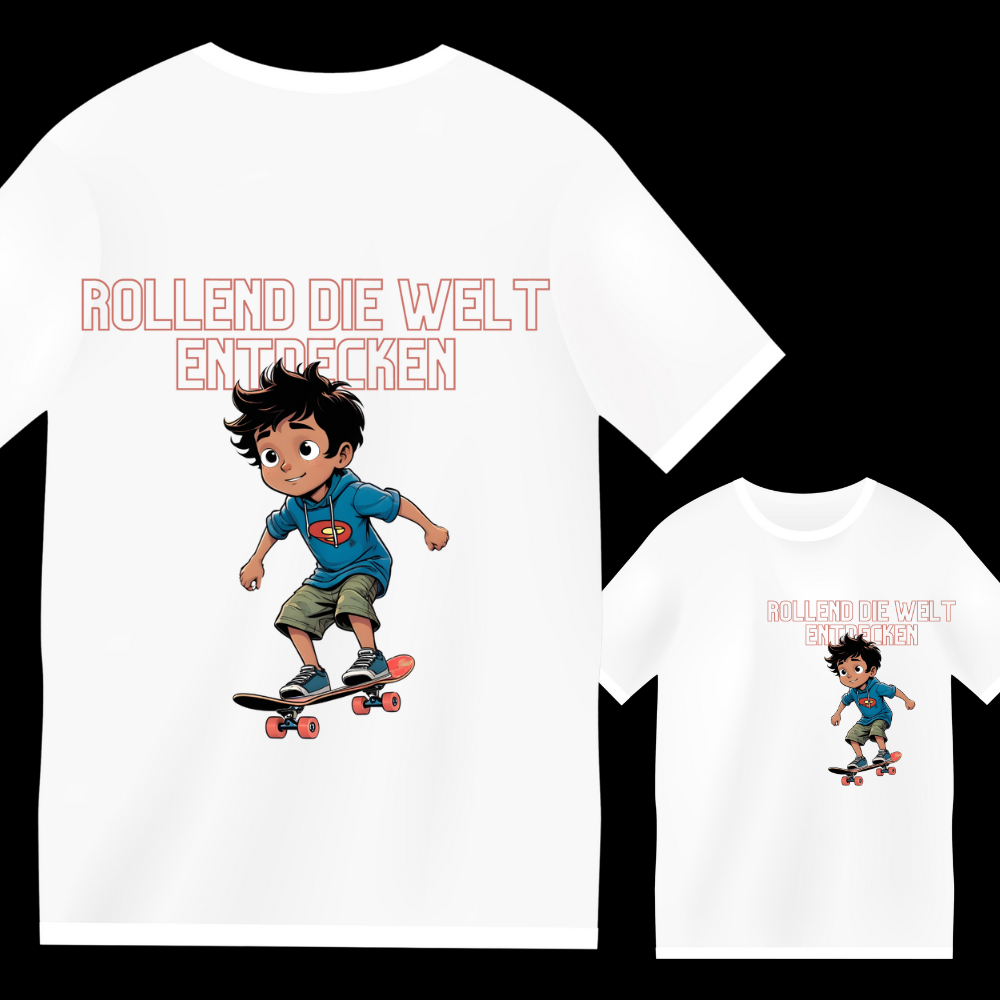 T-Shirt "Skater_2" designed by LottaLaVida