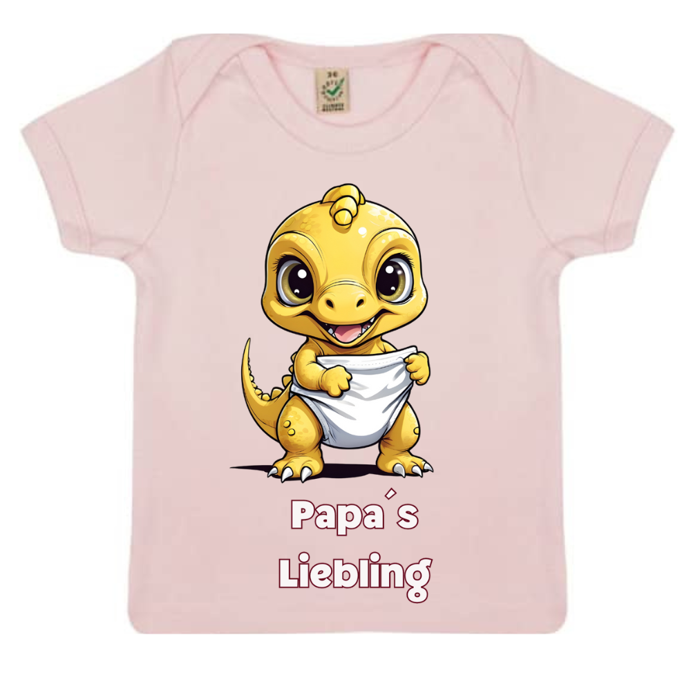 T-Shirt "Dino Papas Liebling" designed by LottaLaVida