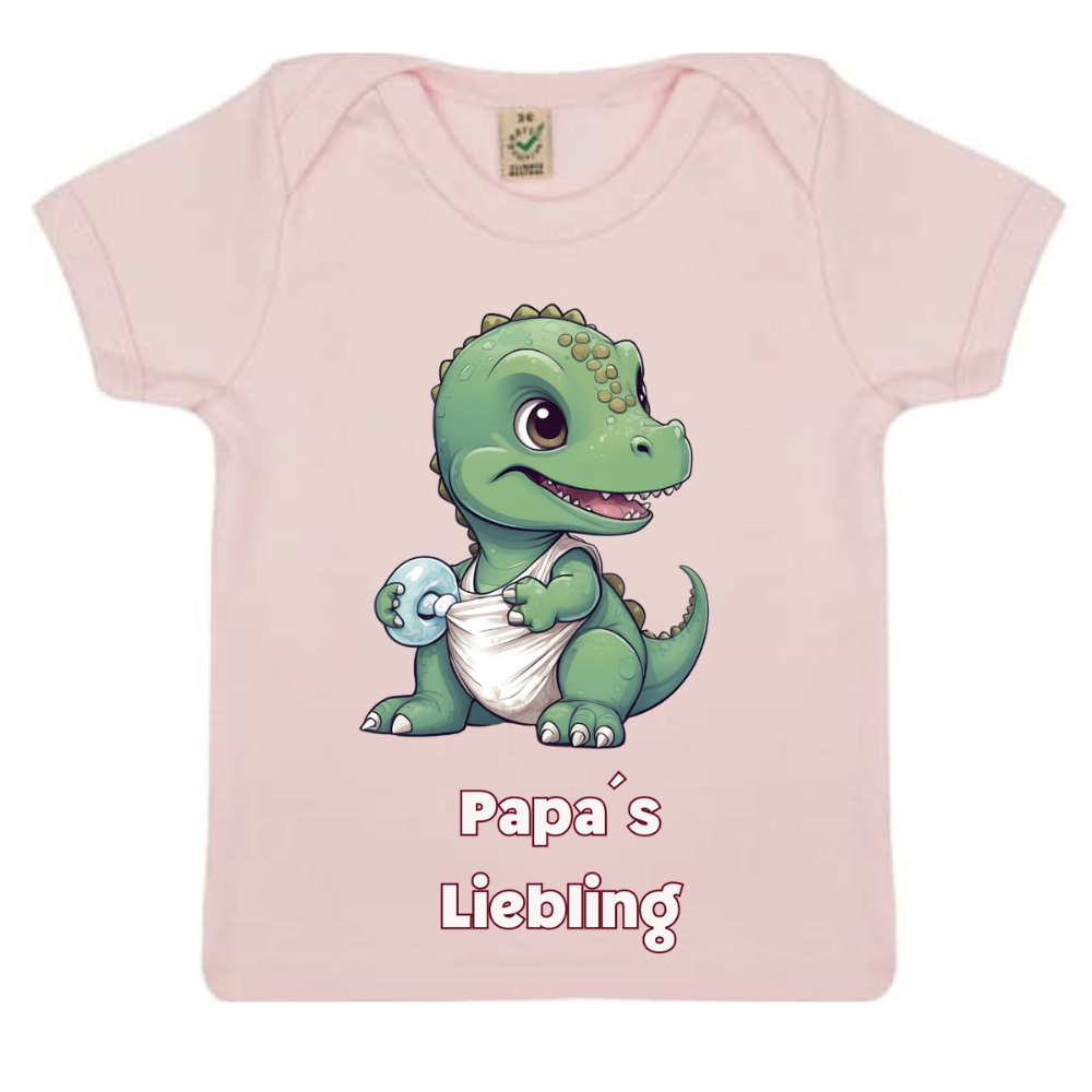 T-Shirt "Dino Papas Liebling" designed by LottaLaVida