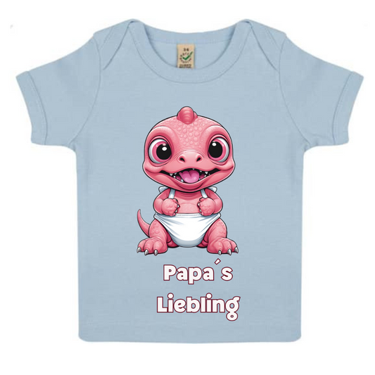 T-Shirt "Dino Papas Liebling" designed by LottaLaVida