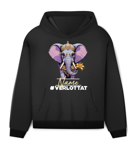 Hoodie "#verlottat" designed by LottaLaVida