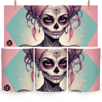 #Tasse SkullLady Lina