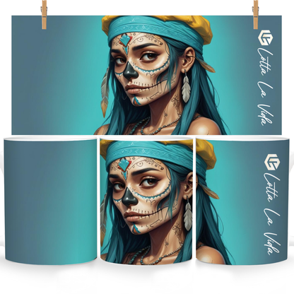 #Tasse SkullLady Lindiani