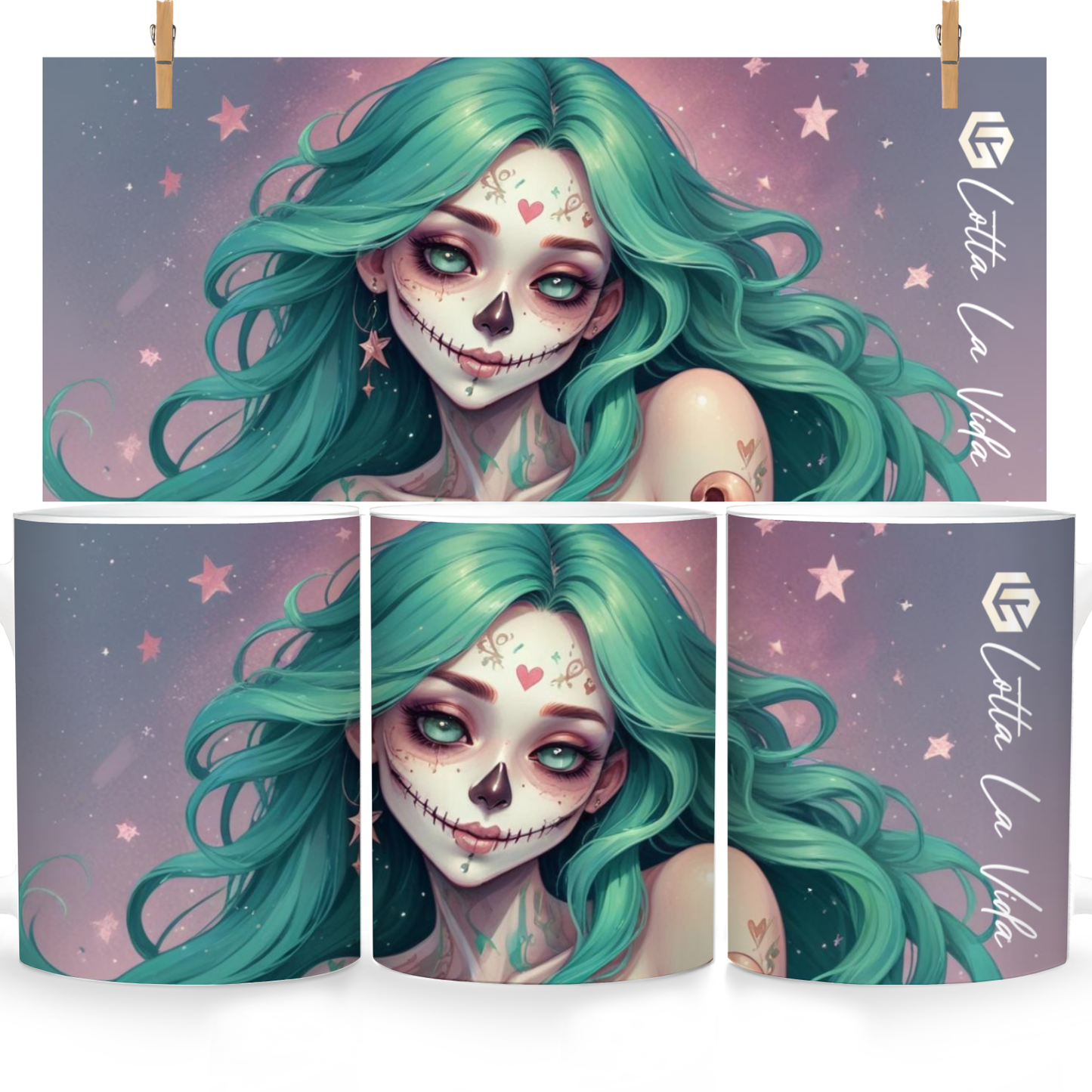 #Tasse SkullLady Lani