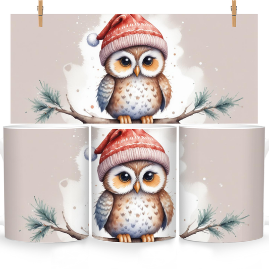 #Tasse X-Mas Eule Leonie