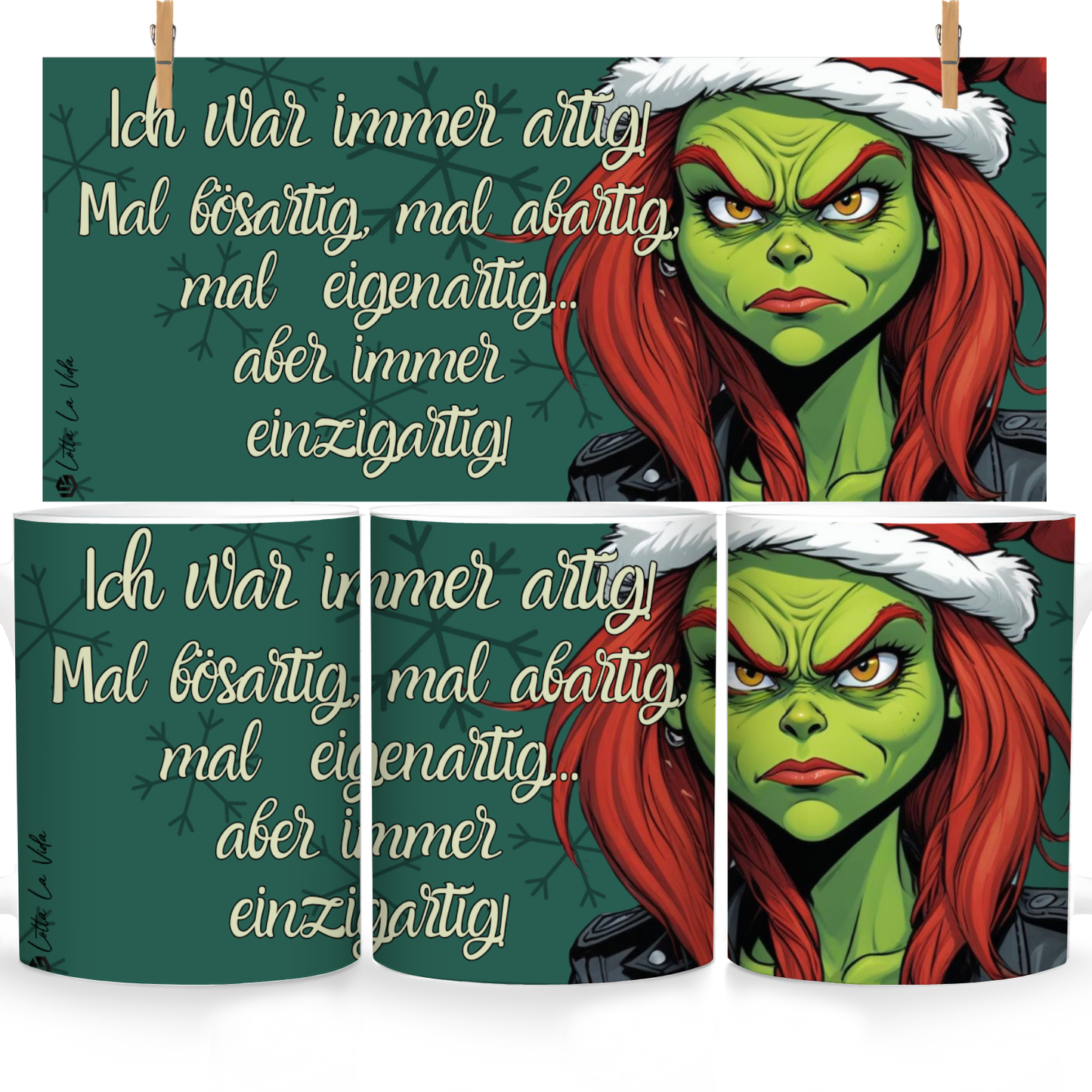 #Tasse Grinch-in Anna