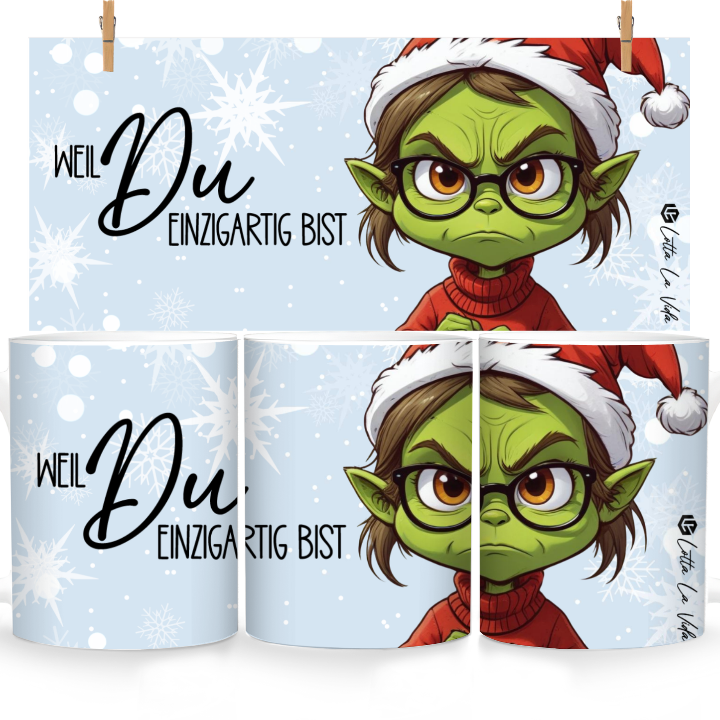 #Tasse Grinch -in Luisa